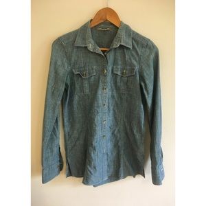 Brooks Brothers Chambray Button Shirt 6