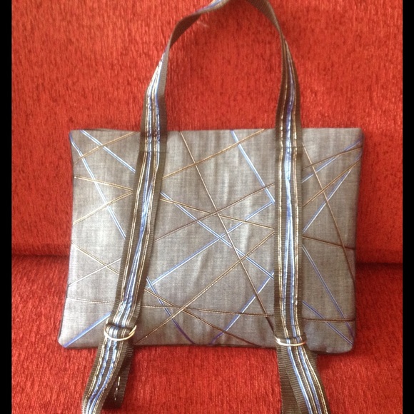 Backpack, original art on canvas, washable - Picture 4 of 6