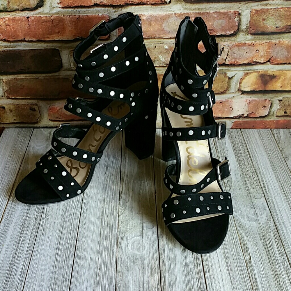 *Sexy Sam Edelman Studded Sandal Heels*