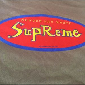 Supreme olive t-shirt
