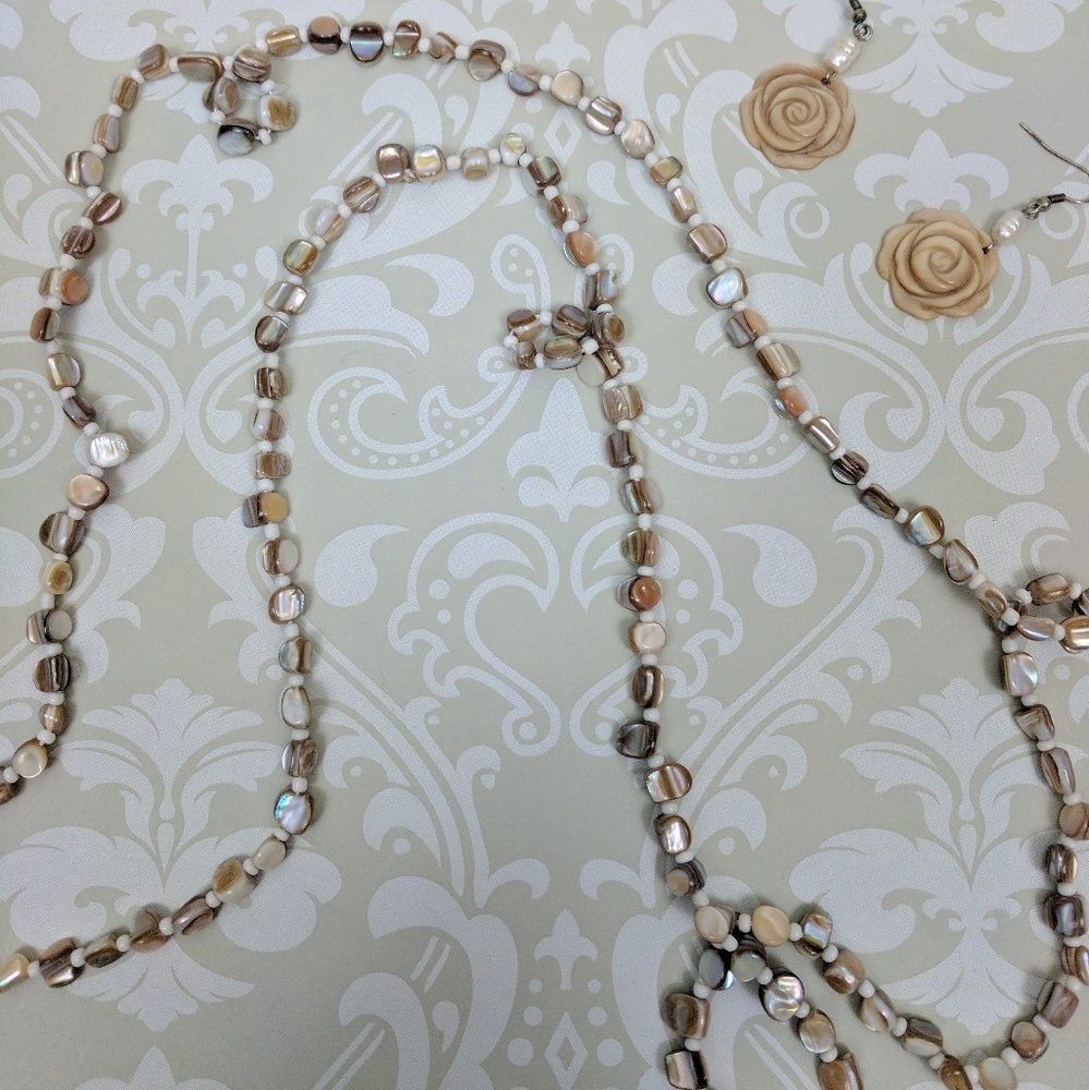 Long Beaded Necklace