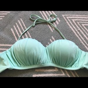 L*Space Ariel Mint green bikini top S/M