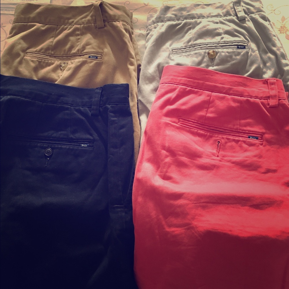 4 different Ralph Lauren Classic 6in Shorts Combo!