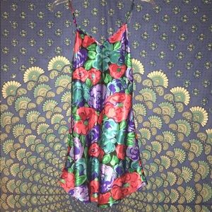 Vintage Victoria's Secret Floral Silk Lingerie
