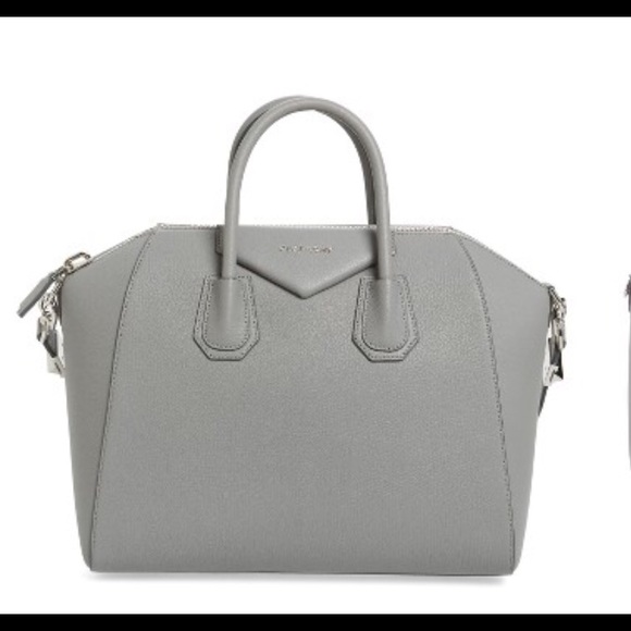 Givenchy Antigona Pearl Grey Sugar Leather Small - Picture 6 of 7