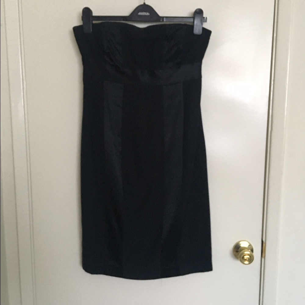 Express strapless dress