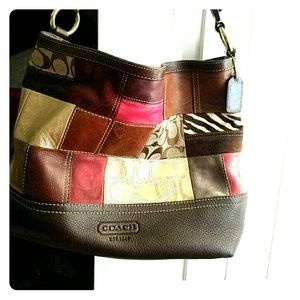 Coach patchwork bag
