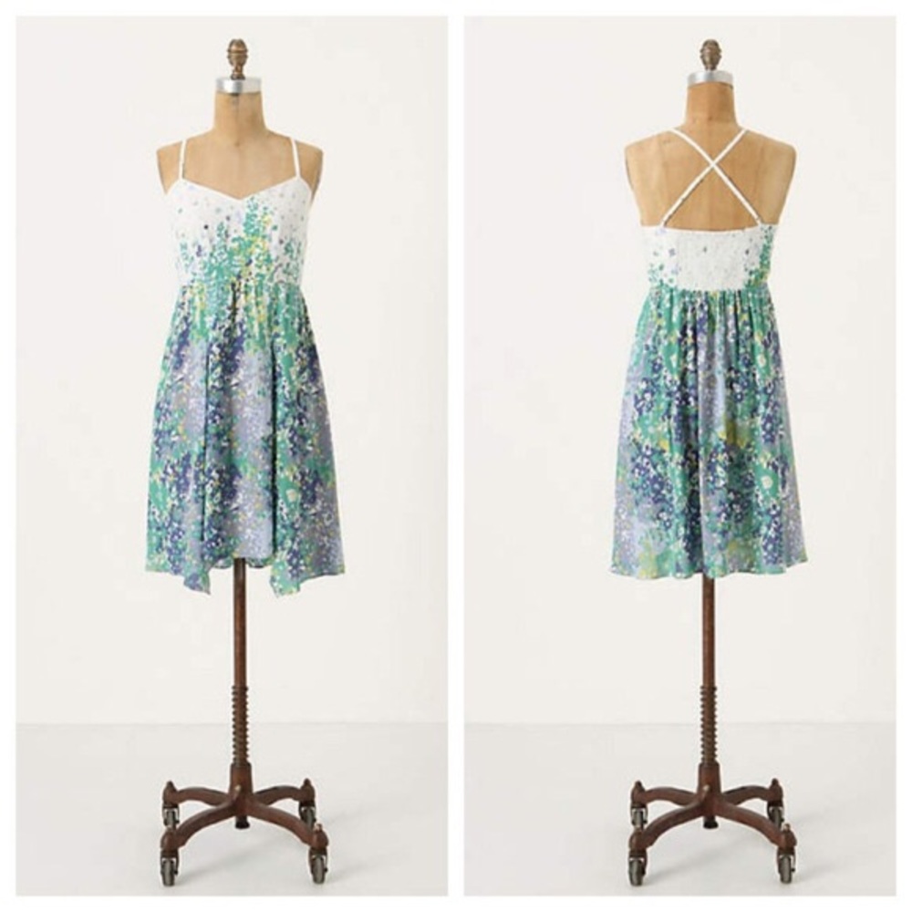 Anthropologie Eloise Impressionist Chemise large