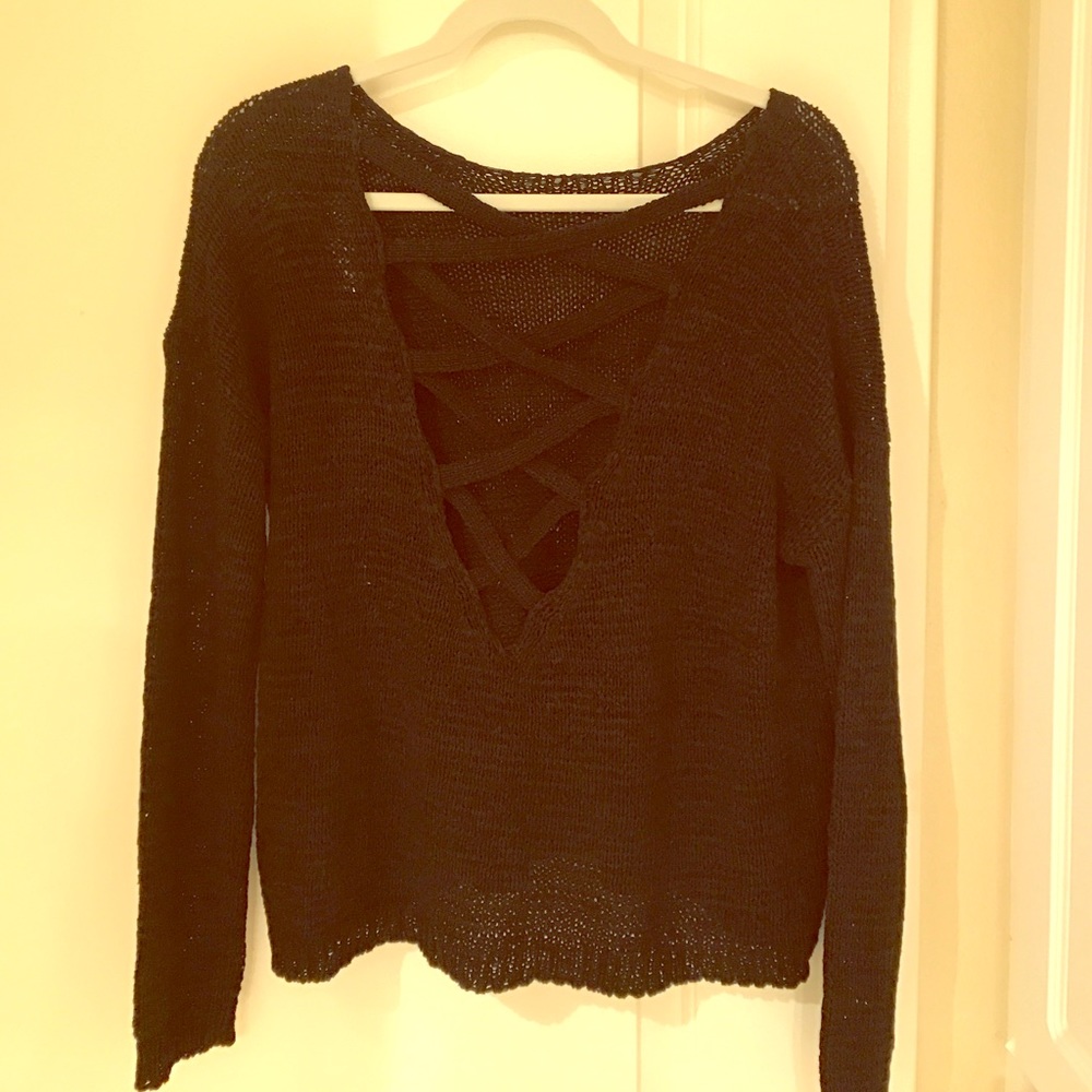 Black sweater