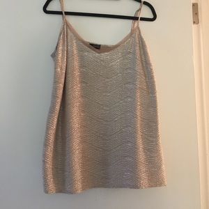 Limited Gold Sparkle Tank
