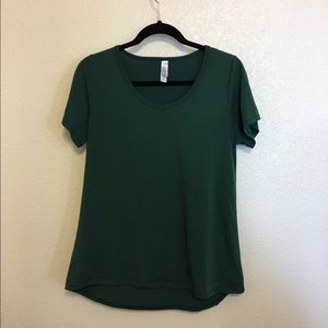 LuLaRoe Classic T SZ S - dark green