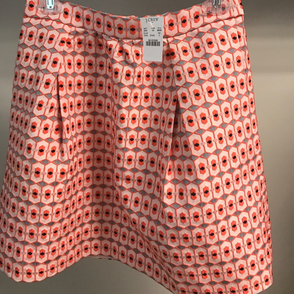 J. Crew Printed Skirt