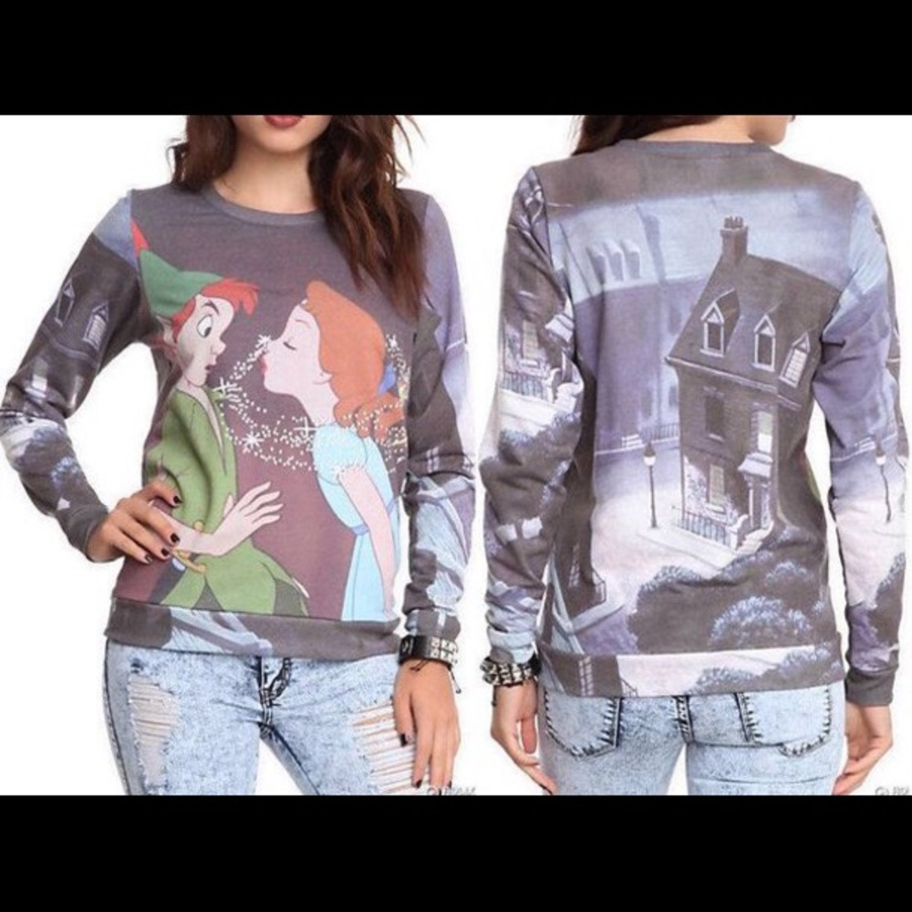 Peter Pan Wendy DISNEY Sweatshirt