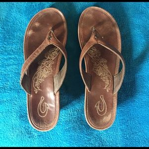 olukai sandals, women's 8