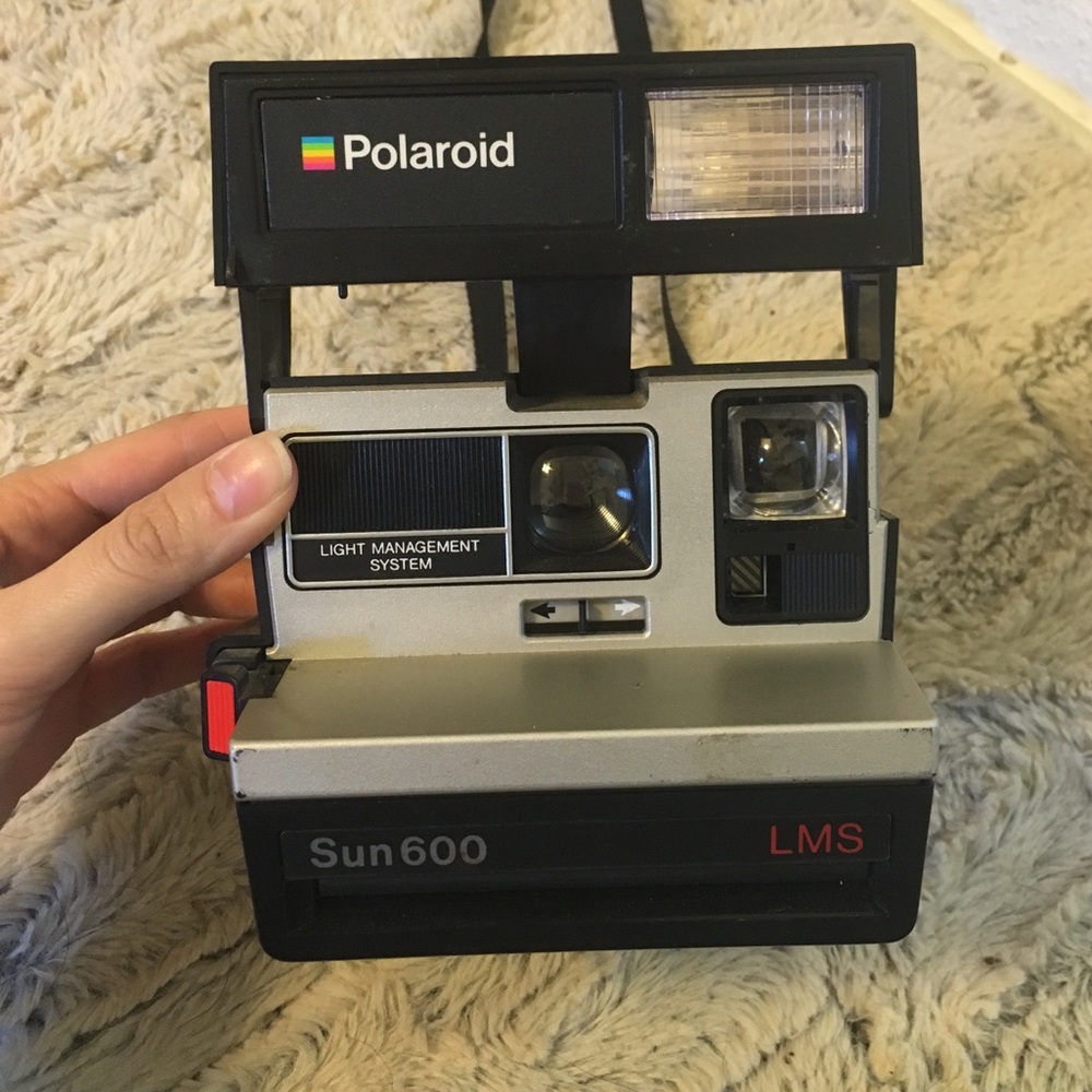 Vintage Polaroid sun 600