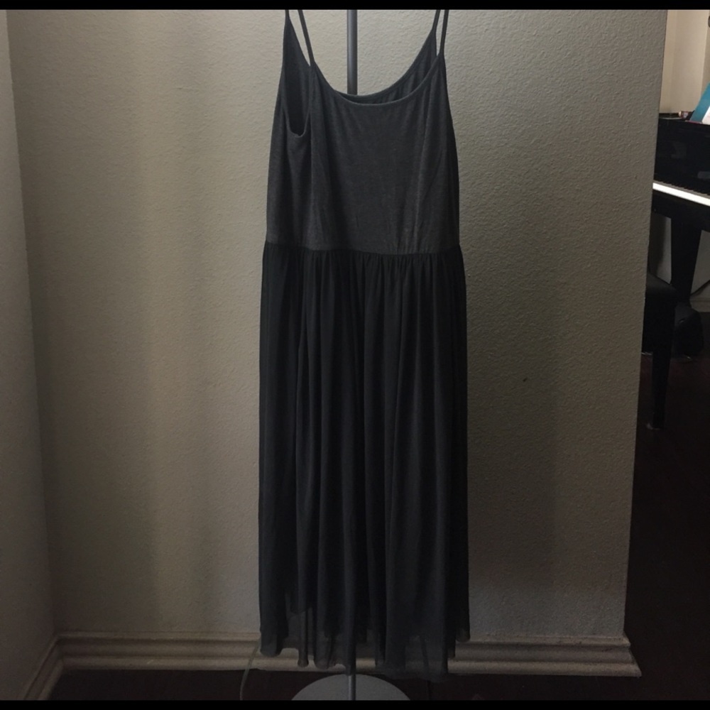 Gray dress