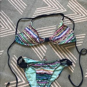 Tribal multicolor bikini small