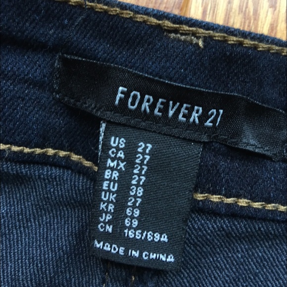 NWOT dark wash denim shorts - Picture 2 of 3