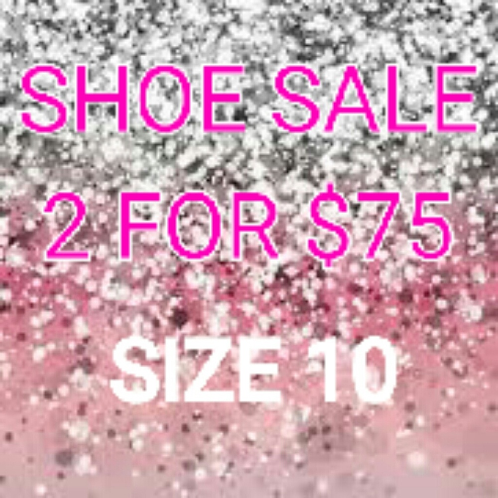 Denim & Yellow High Heels 2 For $75 Both Size 10