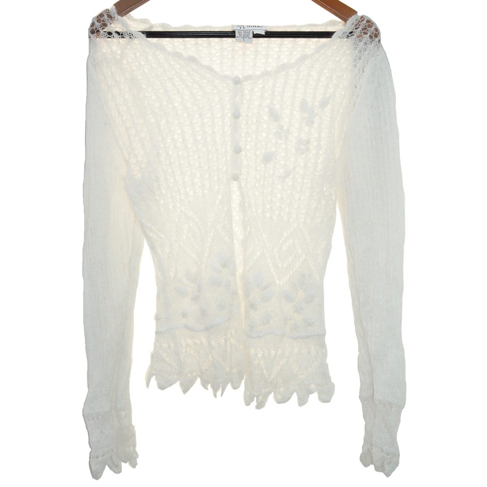 Mohair Blend Lace Cardi in EXCELLENT condition!
