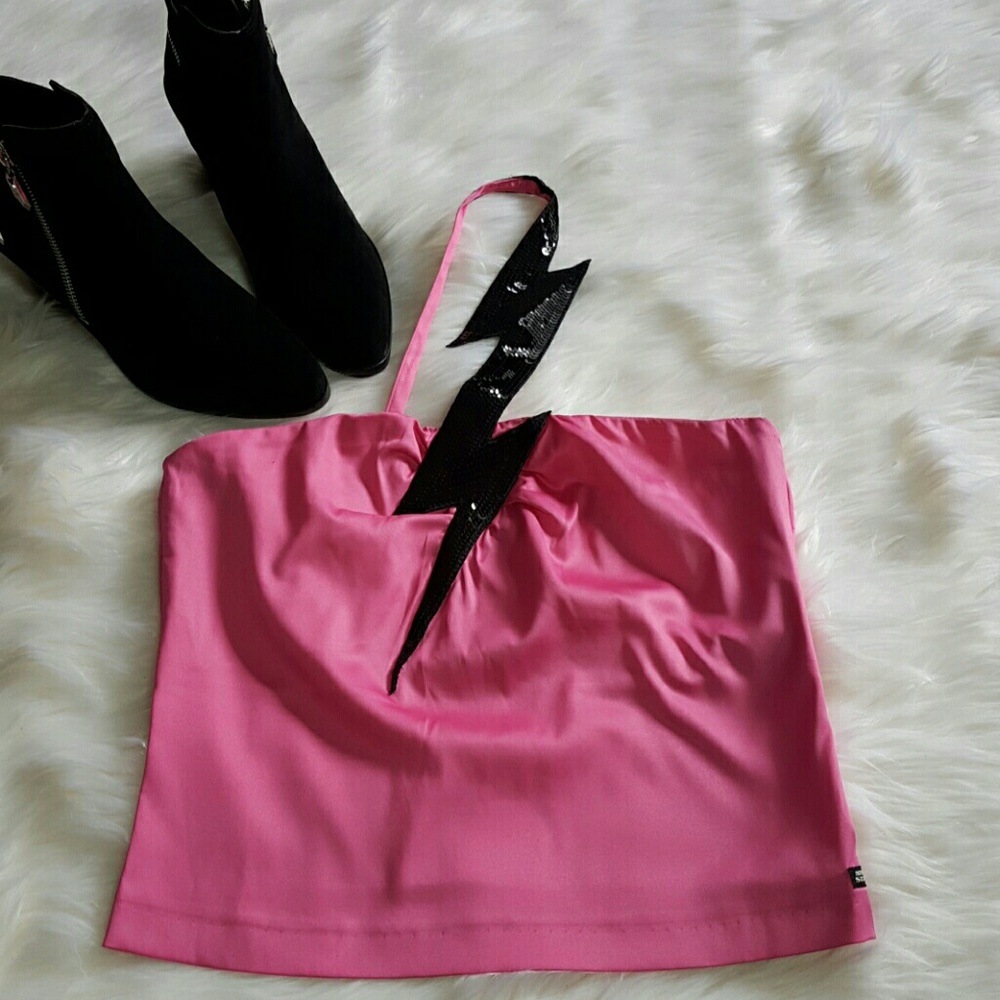Miss Sixty | one strap Lightning top