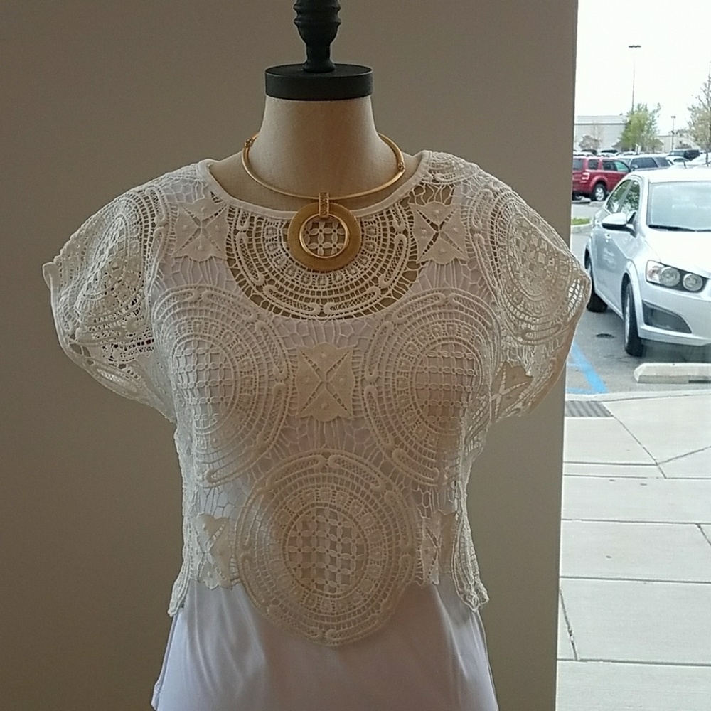 Crochet crop top