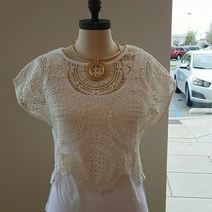 Crochet crop top
