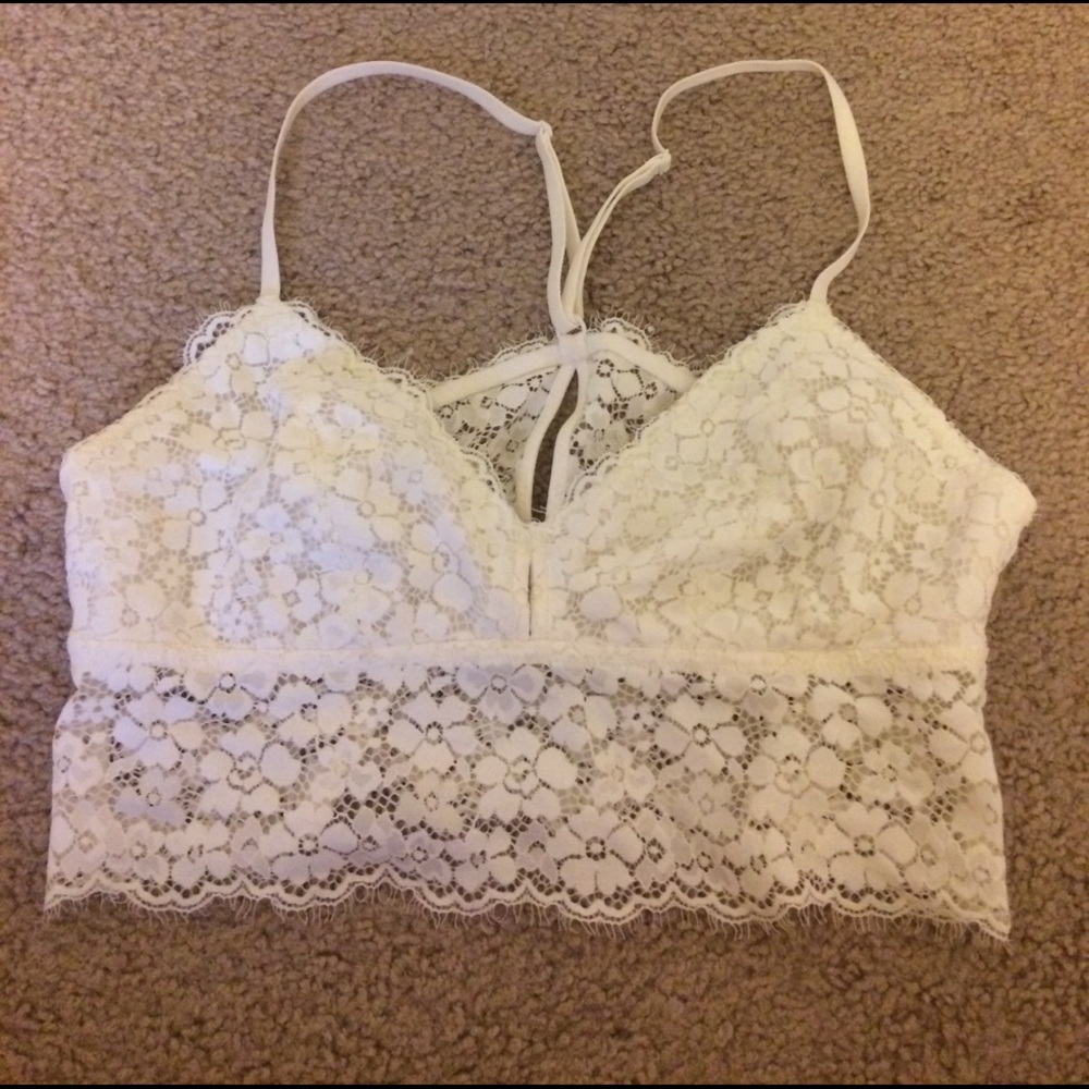 Floral lace bralette ~perfect for festivals~