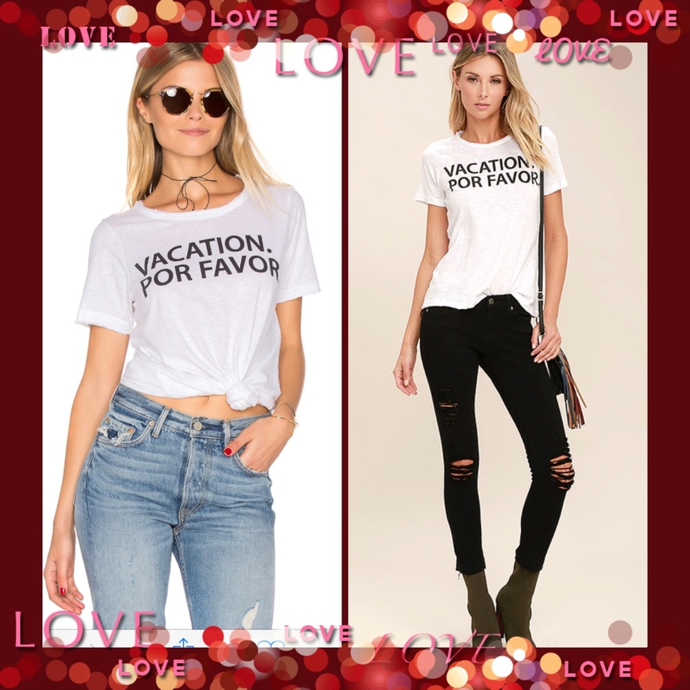 CHASER Tee VACATION POR FAVOR