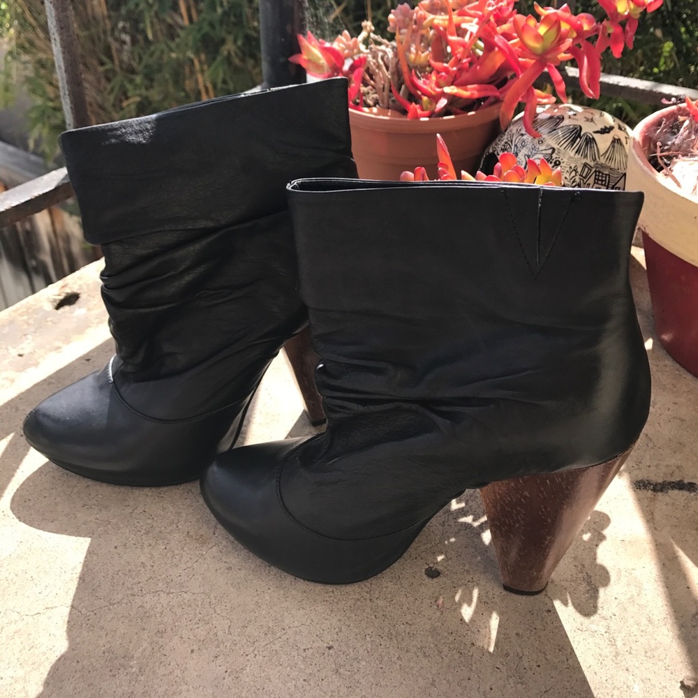 Black booties