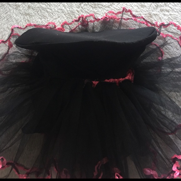 Large Tutu Skirt Bag Boutique Pink&Black Dance Bag