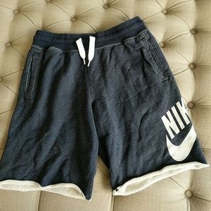 Nike heavyweight sweat material shorts