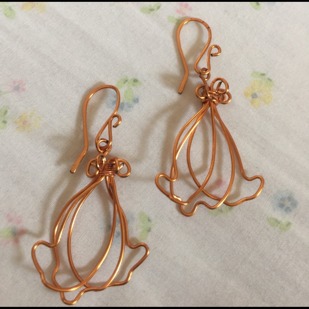 Handmade Wire Earrings