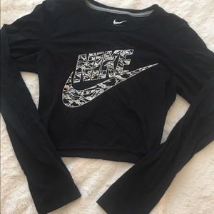 Nike cropped long sleeve