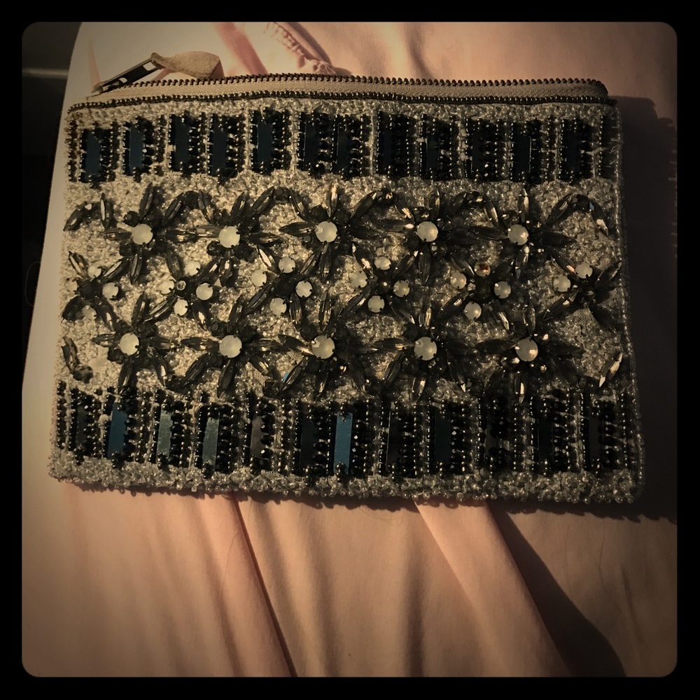 Anthropologie dressy clutch. Beaded. Brand new