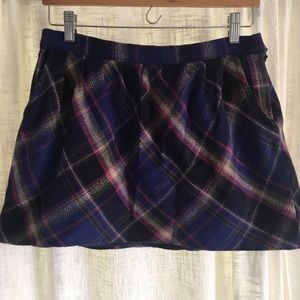 Plaid Mini Skirt