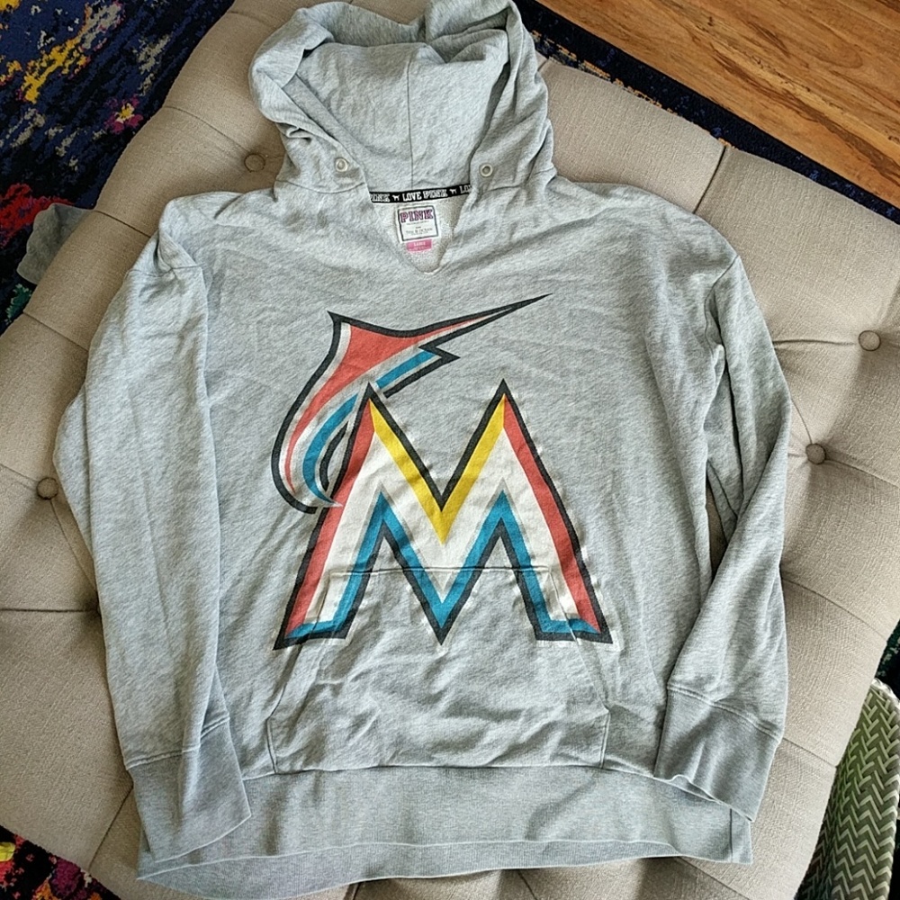 Victorias Secret Pink Miami Marlins hoodie