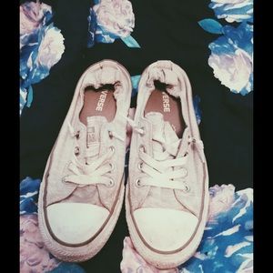 White Marbled Converse Sneakers 🍃