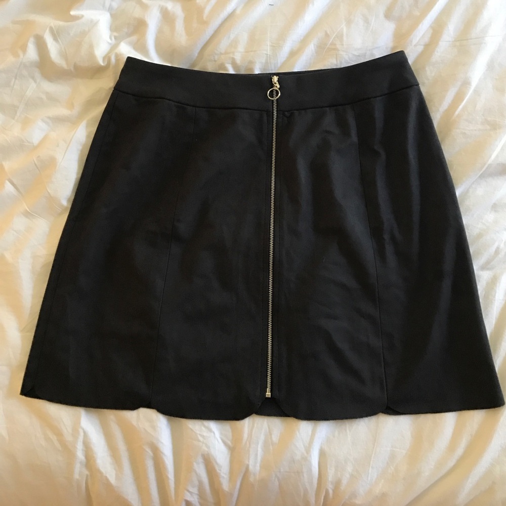Nasty Gal suede mini skirt w/ tag on! Dark blue