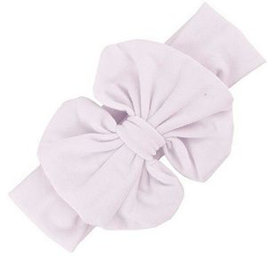 White Bow Headband For BABY!