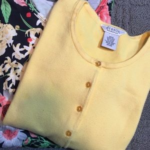 ☀️Pretty Yellow Button-Up Cardigan☀️