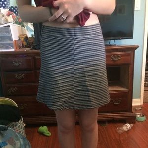 Plaid skirt