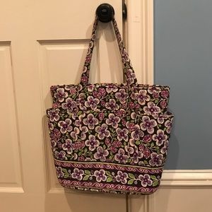 Vera Bradley Plum Petal Tote Bag