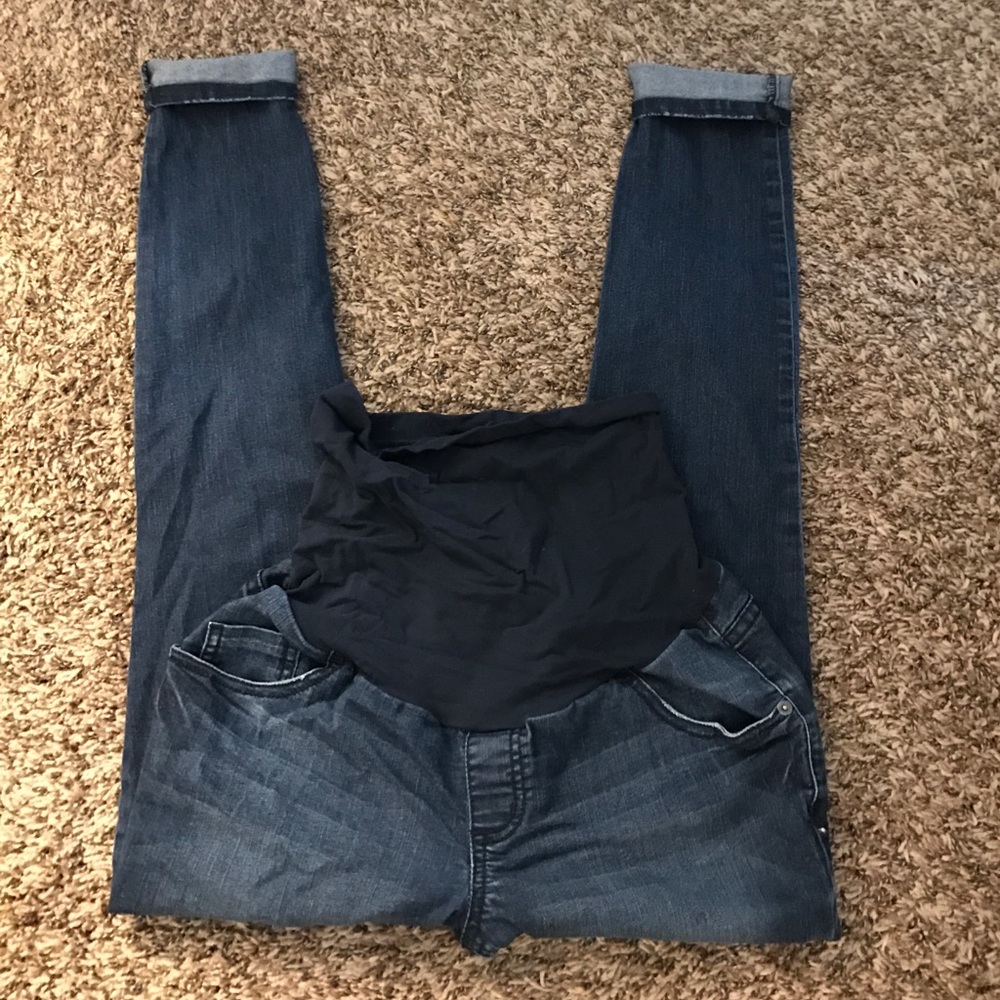 Motherhood maternity skinny jeans size small