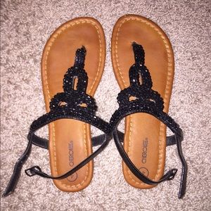 Black Sandals!