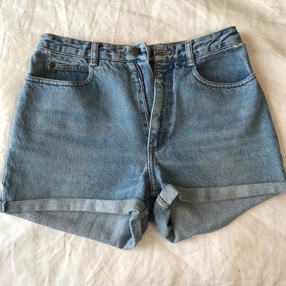 Talbots High Waisted Jean Shorts