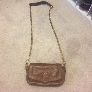 Tory Burch brown crossbody in tan