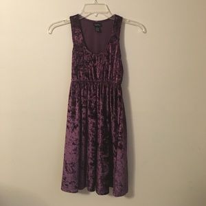 Crushed Velvet Dress