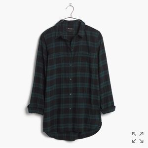 Madewell Classic Ex-Boyfriend Flannel Shirt