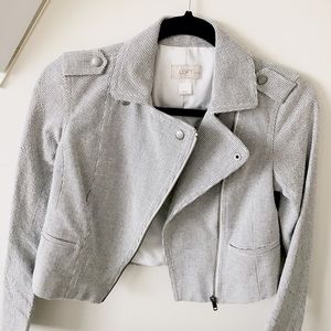 Loft Checkered Moto Jacket